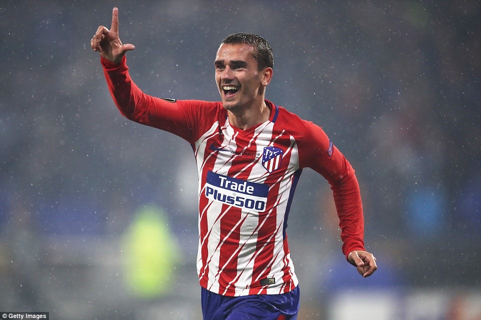 Griezmann xứng đáng là đầu tàu của Atletico. Ảnh: Getty.