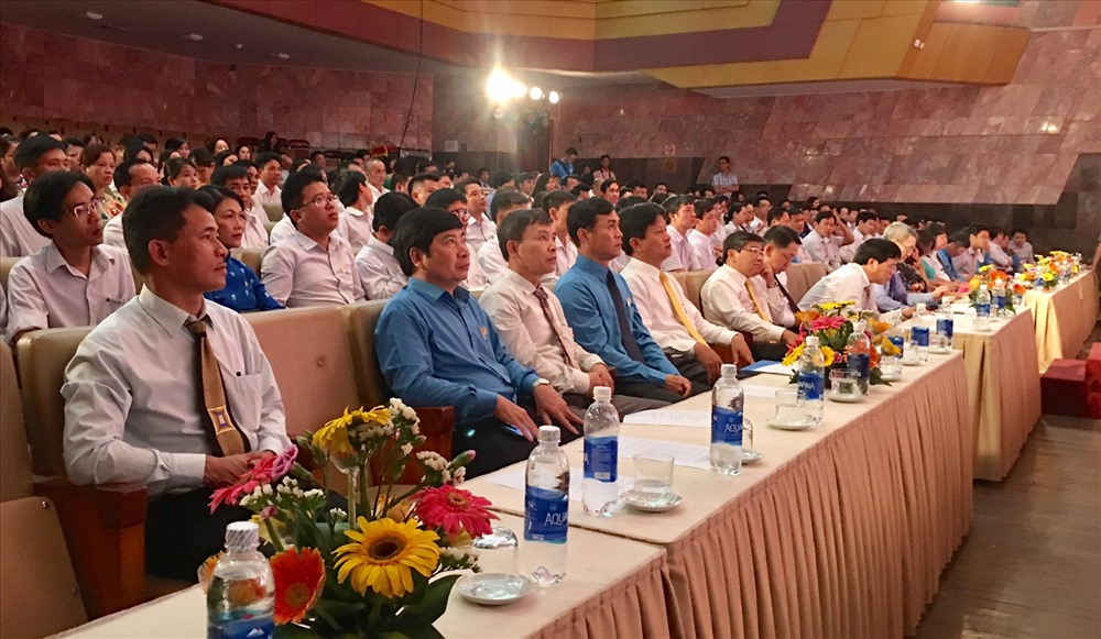 Các đại biểu tham dự lễ tôn vinh. Ảnh: H.A