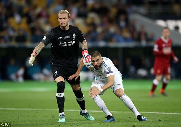 Đây là ngày đáng quên nhất trong sự nghiệp của Karius. Ảnh PA.