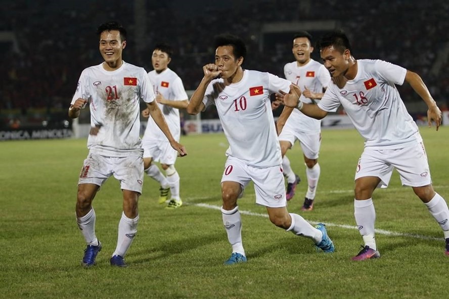 Tuyển VN hướng đến AFF Cup với những niềm hy vọng mới. Ảnh: TL