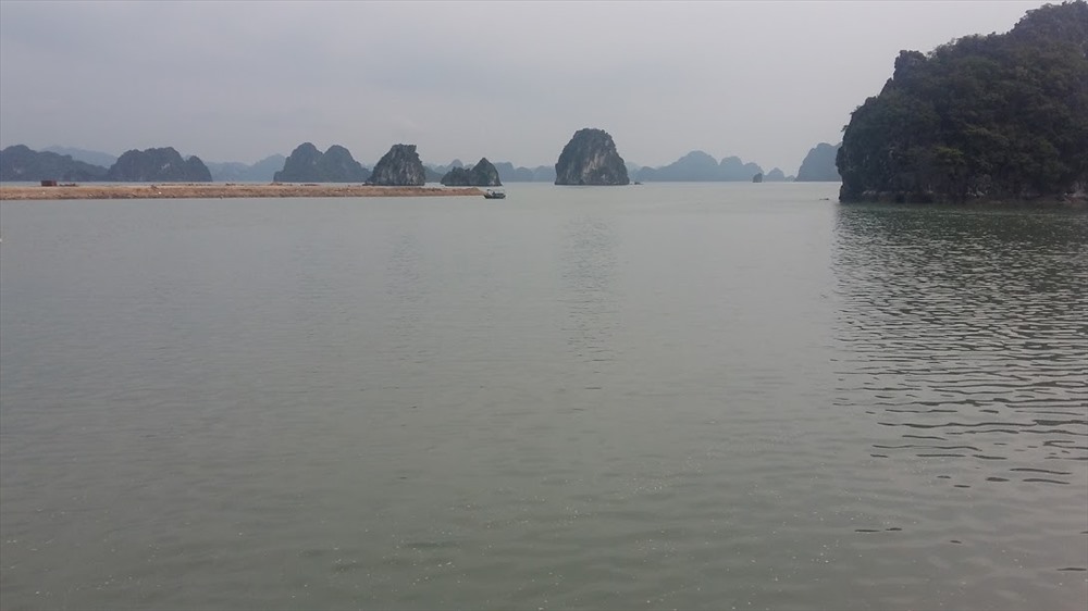 Một khu đô thị lấn biển ở Vân Đồn. Ảnh: Nguyễn Hùng