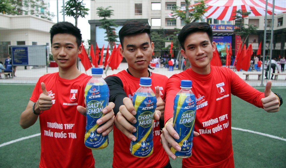 Number 1 Active Chanh Muối, thức uống yêu thích của những người vận động