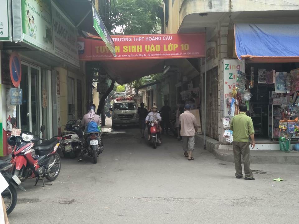 Con ngõ nơi xảy ra vụ việc.