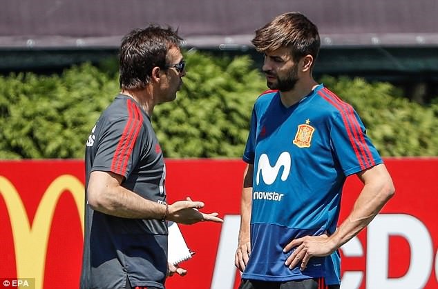Lopetegui đã quá dại dột? Ảnh: EPA.