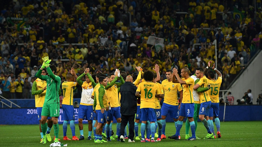 Brazil đứng đầu trong danh sách bình chọn của ESPN. Ảnh: Reuters.