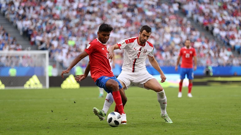 Hai đội đã có trận đấu khá quyết liệt. Ảnh: FIFA