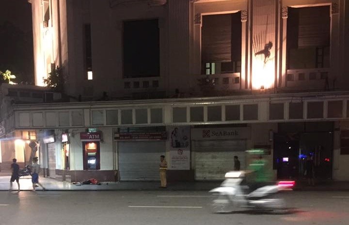 Hiện trường vụ việc.