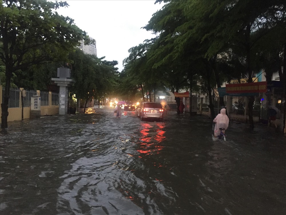 Đường Quốc Hương mênh mông nước.
