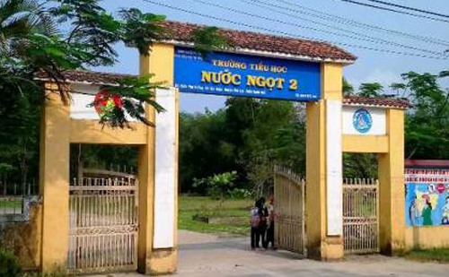 Trụ sở trường tiểu học Nước Ngọt 2.