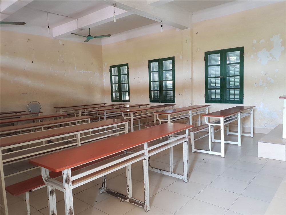 Bên trong các phòng thi