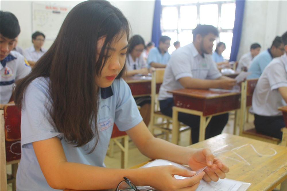Một số hình ảnh tại buổi làm thủ tục dự thi