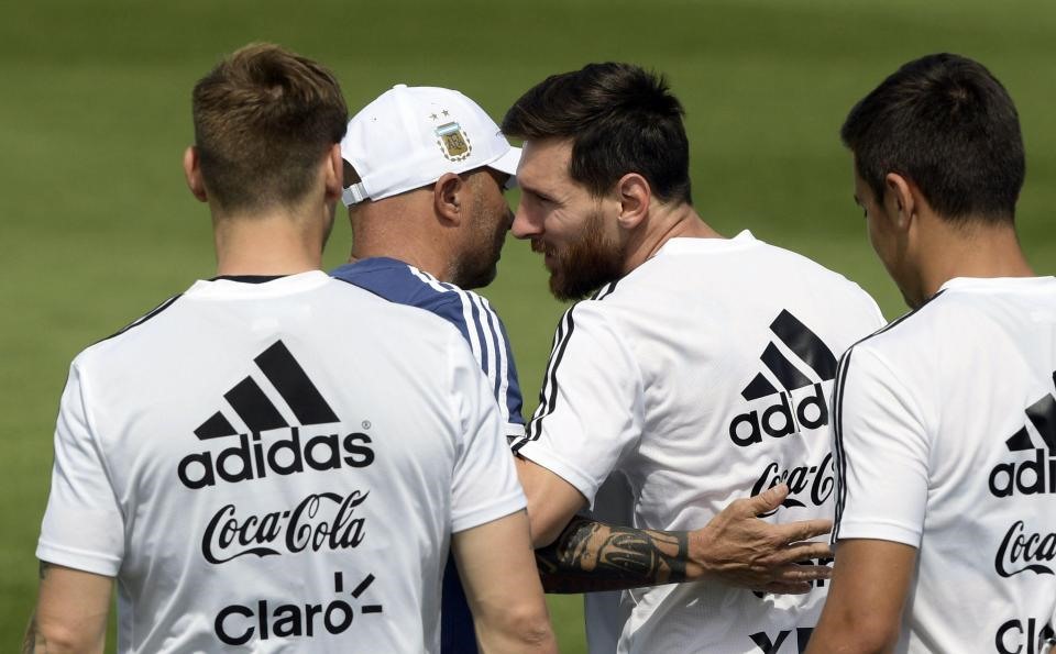 Sampaoli và Messi