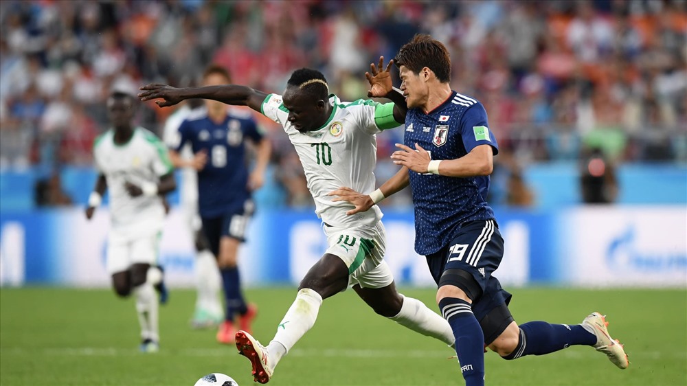 Nhật Bản đã căng sức chống lại sức mạnh của Senegal. Ảnh: FIFA