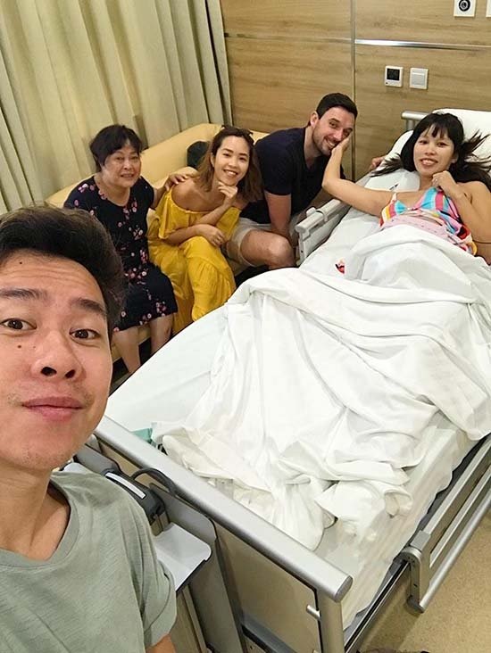 Hình ảnh được bạn bè Hà Anh chia sẻ trên trang cá nhân