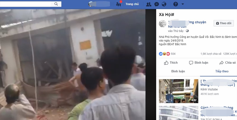 Có rất nhiều trang mạng dẫn và đưa video này.