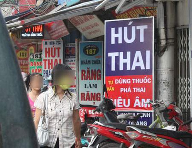 Việt Nam là nước có tỷ lệ nạo phá thai cao nhất Châu Á. Ảnh: KTGT