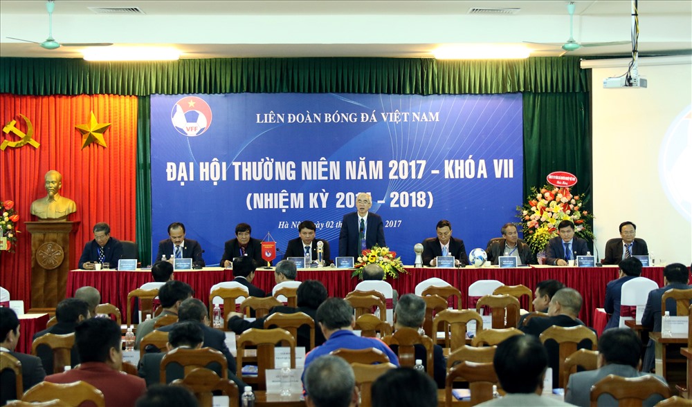 Đại hội VFF nhiềm kì VIII vẫn chưa thể tiến hành dù đã nhiều lần trì hoãn. Ảnh: VFF