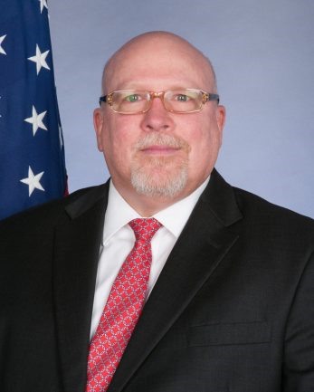 Đại sứ Mỹ tại Estonia James Melville. Ảnh: ĐSQ Mỹ tại Estonia.