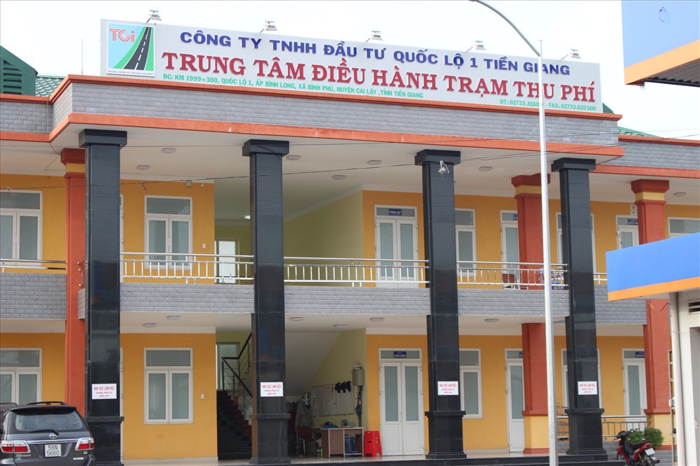 BOT Cai Lậy ra đời sau tháng 3.2017 nhưng vẫn đường hoàng sử dụng tên gọi “Trạm thu phí“.
