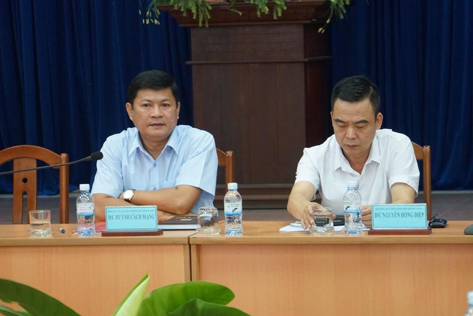 Buổi làm việc của Trưởng ban tiếp công dân T.Ư với người dân Thủ Thiêm.