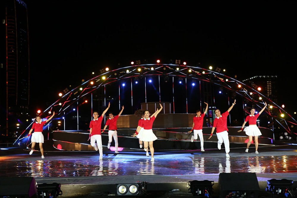 Màn flashmob của quận đoàn Ngũ Hành Sơn