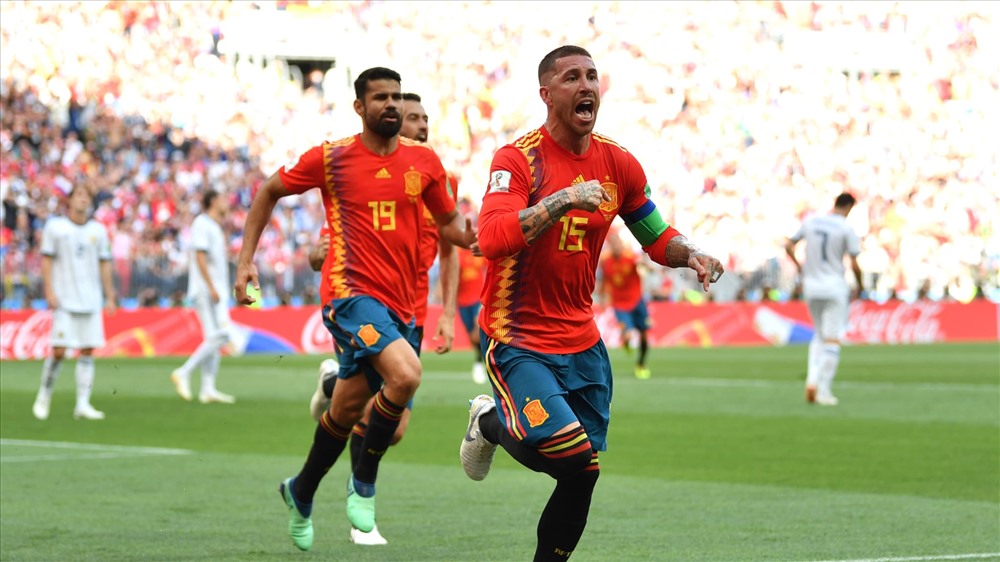 Ramos góp công ở bàn mở tỉ số. Ảnh: FIFA