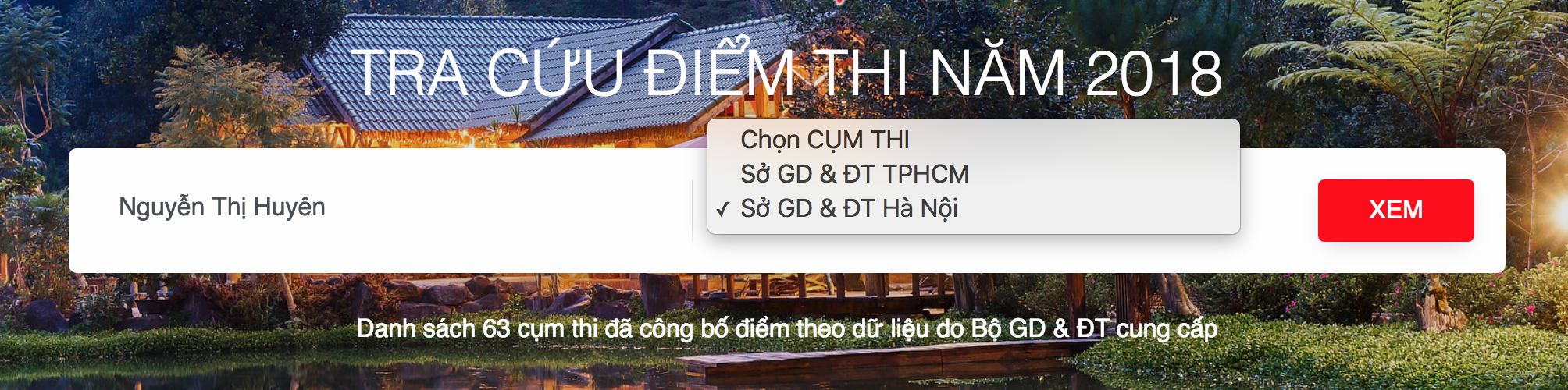 Tra cứu điểm thi THPT quốc gia 2018 trên Báo Lao Động - ảnh 5 Tra cứu điểm thi THPT quốc gia 2018 trên Báo Lao Động - ảnh 5