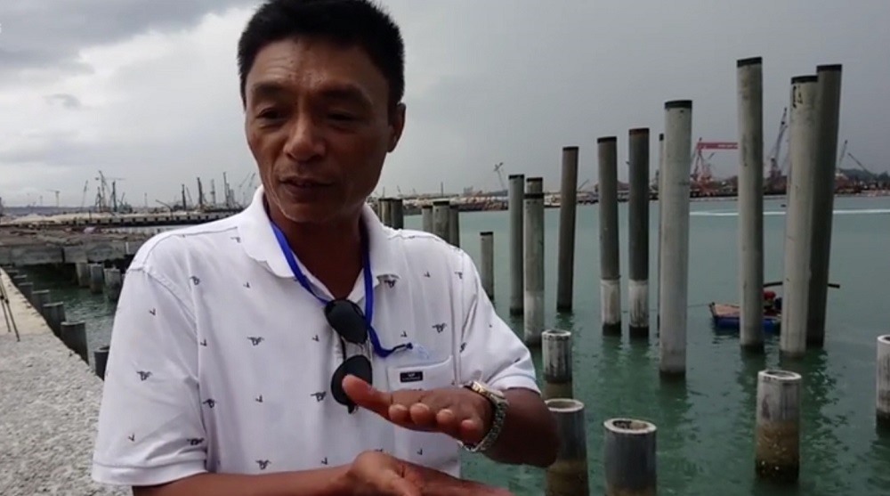 Ông Nguyễn Tuấn Lâm, vốn là chuyên gia khảo cổ học dưới nước (Bảo tàng lịch sử quốc gia). Ảnh: Vnexpress