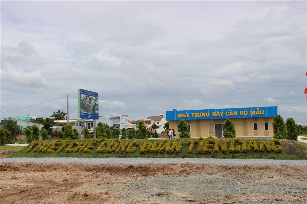 Nơi triển khai dự án xây dựng Thiết chế Công đoàn tại tỉnh Tiền Giang tại xã Trung An TP.Mỹ Tho.