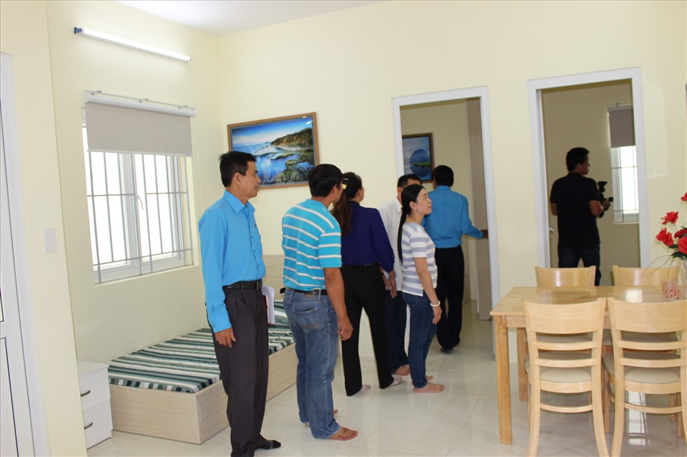 Tham quan căn hộ mẫu rộng 45m2.
