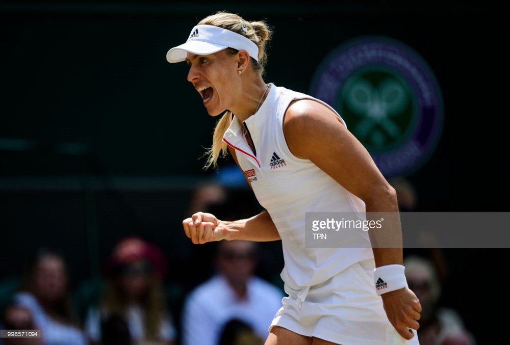 Angelique Kerber hứa hẹn tạo nên trận chung kết trong mơ với Serena. Ảnh: Getty.