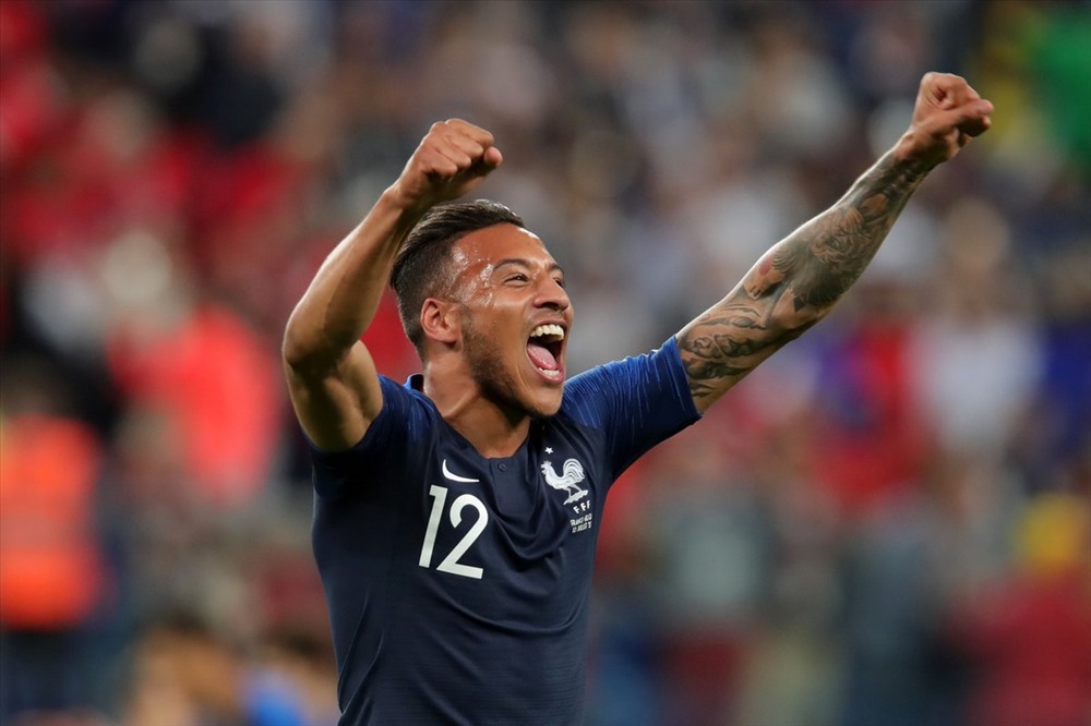 Sự góp mặt của Tolisso bên phía ĐT Pháp trong trận chung kết World Cup 2018 đánh dấu con số 10 kì World Cup liên tiếp có 1 cầu thủ của Bayern Munich chơi trận chung kết. Ảnh: FIFA