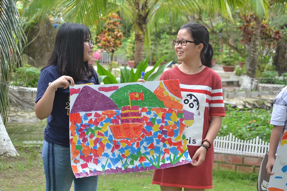 Tác phẩm được đánh giá đẹp nhất cuộc tranh tài. Ảnh: Lục Tùng