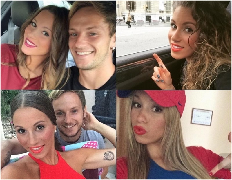 Dù đã kết hôn được 5 năm nhưng Ivan Rakitic lúc nào cũng yêu thương bà xã nồng nàn