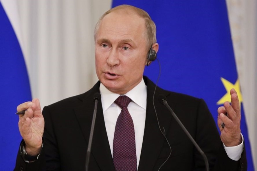 Tổng thống Nga Vladimir Putin. Ảnh: AP.
