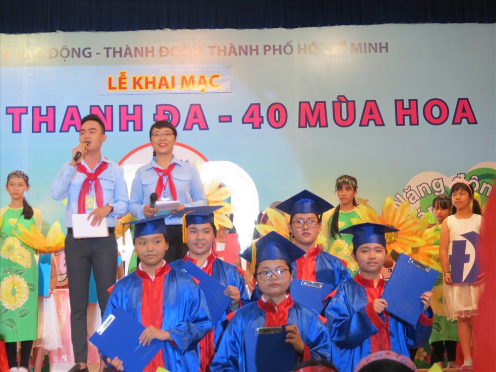 Cơ hội để các cháu giao lưu, kết bạn, làm quen