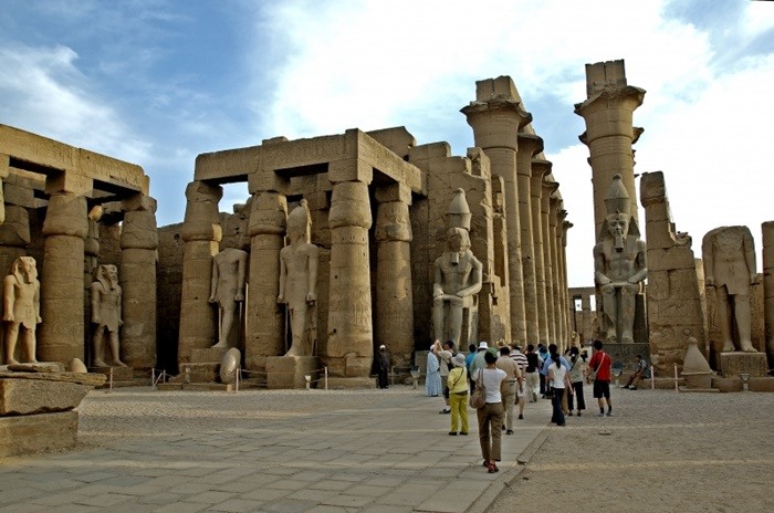 Thành phố Luxor, nơi có đền thờ Kanas, . Ảnh: Dulichvietnam