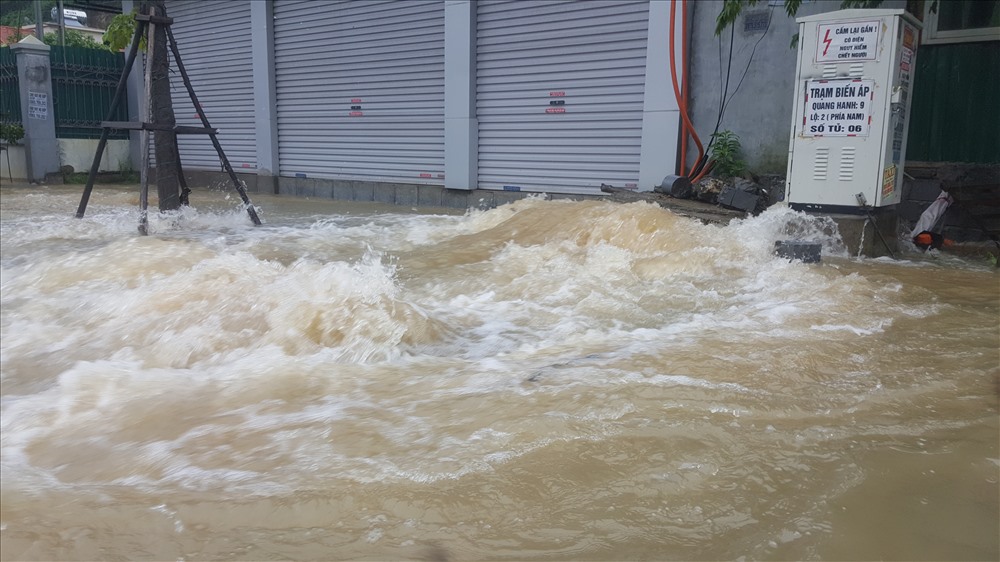 Một số hình ảnh khác về tình trạng ngập lụt