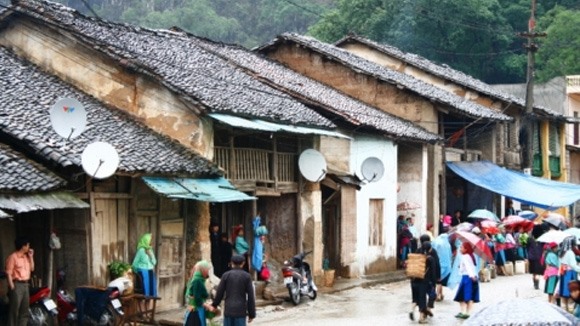 Phố cổ Đồng Văn. Ảnh: dulich