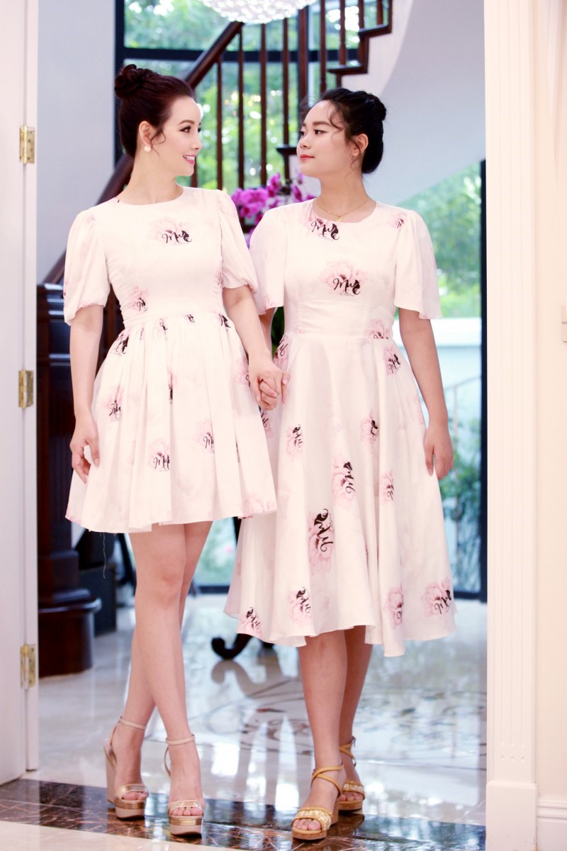 Con gái “cô Trúc” có mơ ước trở thành nhà thiết kế thời trang trong tương lai. Ảnh: Trương Đại Dương