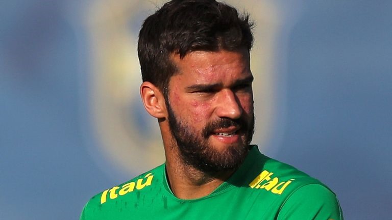 Alisson trở thành thủ môn đắt giá nhất lịch sử. Ảnh: Sky Sports.