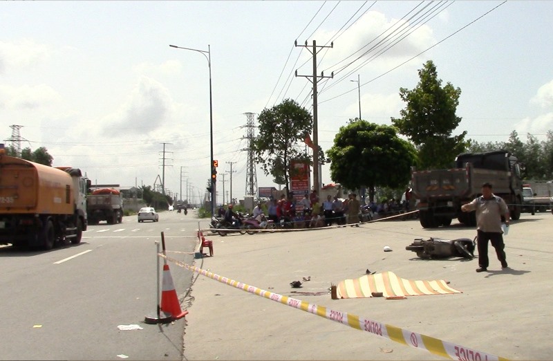 Hiện trường tai nạn