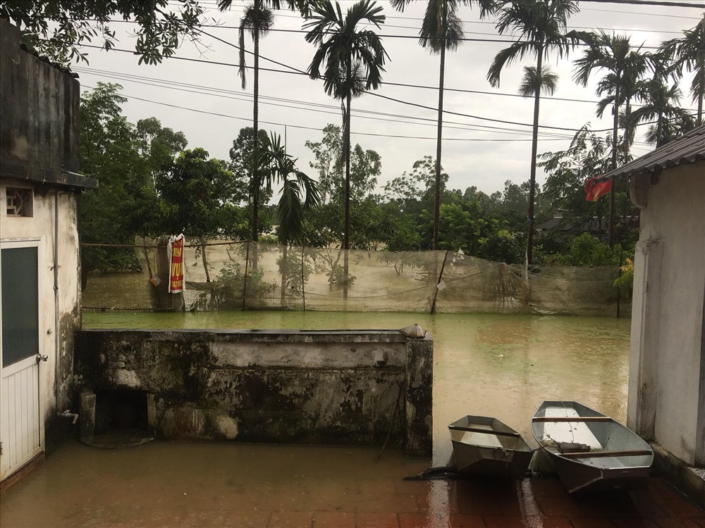 Làng mạc tiêu điều (Ảnh: Thảo Anh)