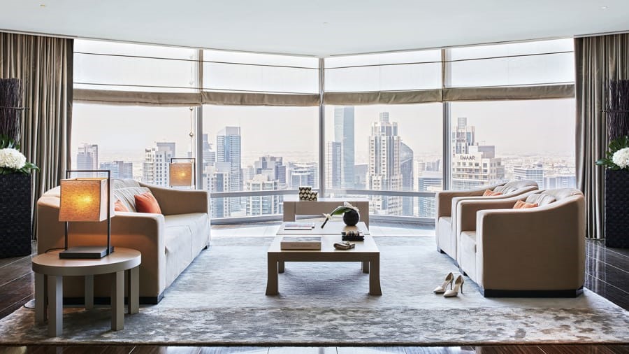 Armani Hotel Dubai là khách sạn nằm trong tòa Burj. Ảnh: CNN
