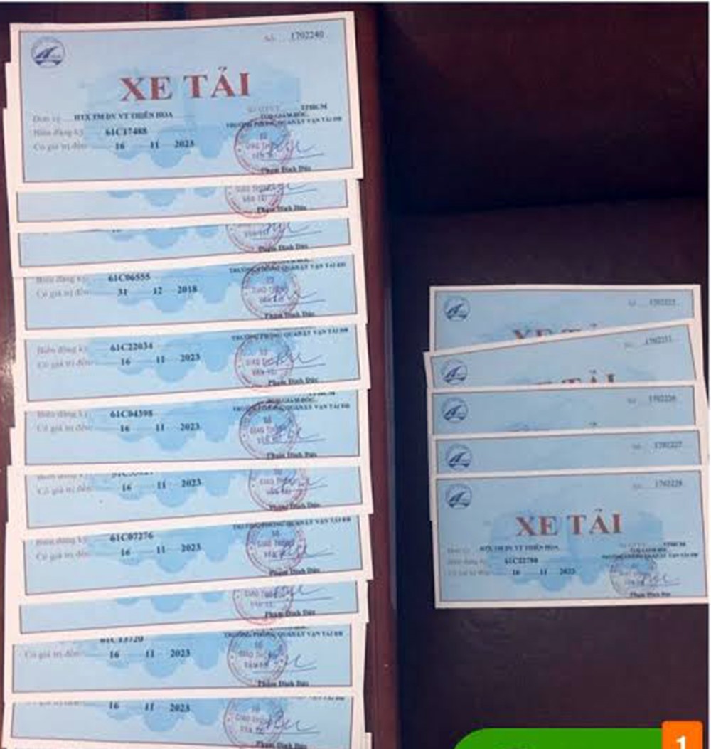 Phù hiệu xe tải, nỗi lo lớn của doanh nghiệp