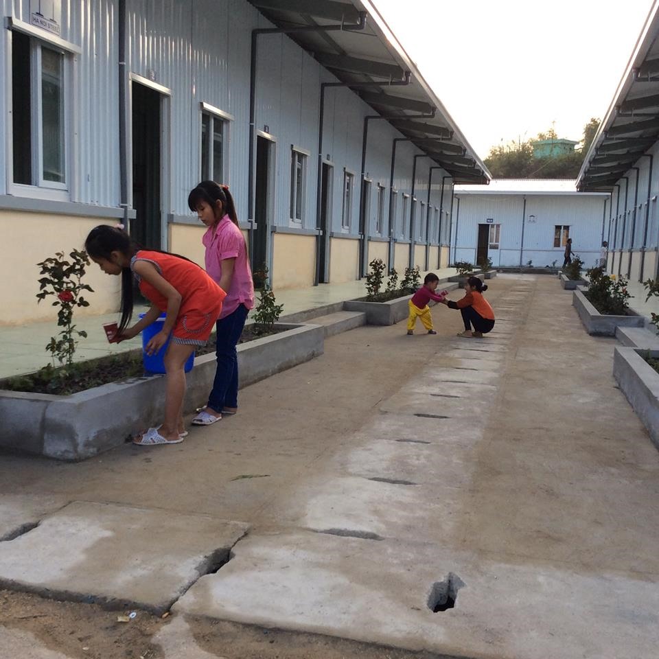 Nhà nội trú sau khi xây dựng tỉnh Thanh Hoá