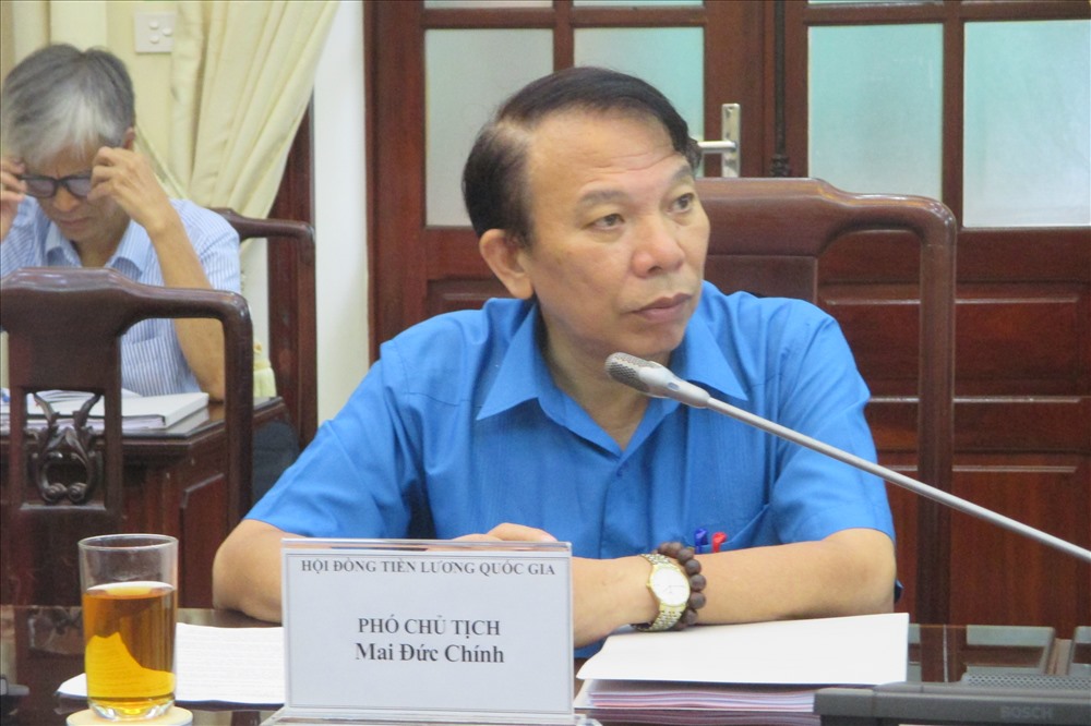 Phó Chủ tịch Tổng LĐLĐVN Mai Đức Chính.