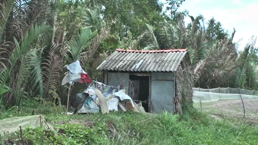 Hiện trường vụ việc (ảnh: P.V)
