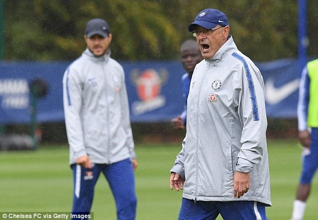 Đụng Huddersfield trận ra quân, HLV Sarri nắn gân Chelsea vì run - ảnh 2 Đụng Huddersfield trận ra quân, HLV Sarri nắn gân Chelsea vì run - ảnh 2