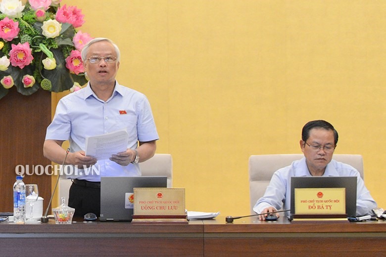 Phó Chủ tịch Quốc hội Uông Chu Lưu. Ảnh Q.H